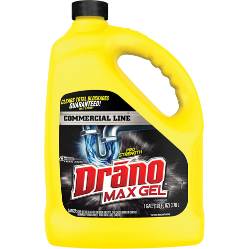 Produit d&eacute;bouchant pour tuyaux Drano Max Gel Oxymax Inc