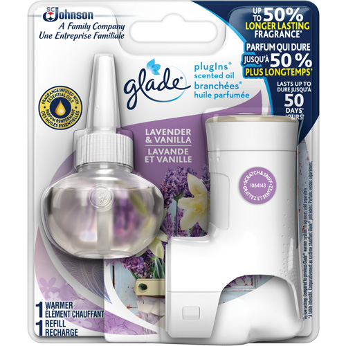 Glade&reg; PlugIns&reg; Scented Oil Starter Kit Oxymax Inc