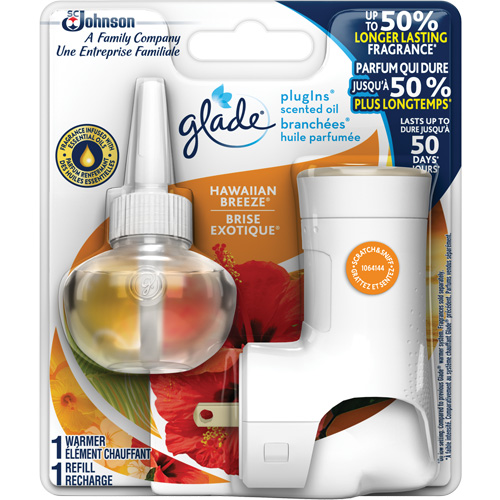 Glade&reg; PlugIns&reg; Scented Oil Starter Kit Oxymax Inc