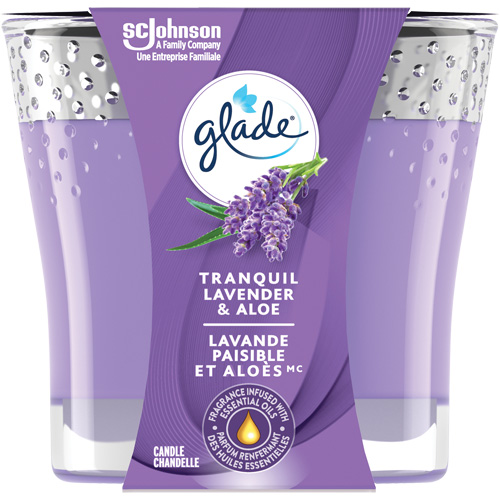 Glade&reg; 2-in-1 Candle, Lavender & aloe Oxymax Inc