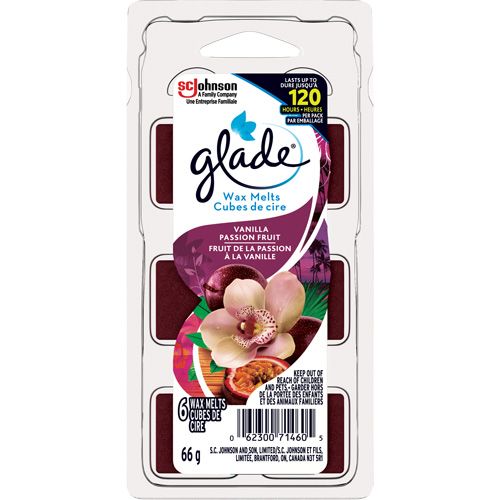 Glade&reg; Air Freshener Melts, Vanilla Passion Fruit Oxymax Inc