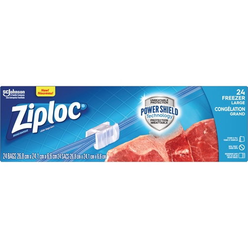 Ziploc&reg; Slider Freezer Bags Oxymax Inc