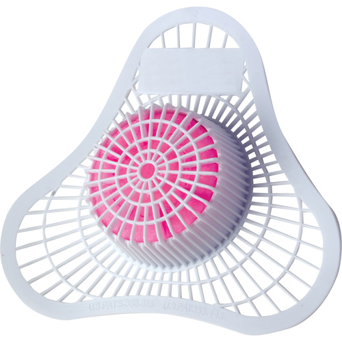 Tamis d'urinoir avec bloc non para Health Gards Oxymax Inc