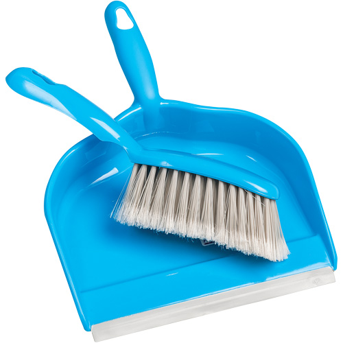 Brosse de comptoir avec porte-poussi&egrave;re, Plastique Oxymax Inc