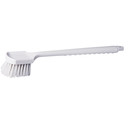 Brosse &agrave; chaudron &agrave; manche long, 20" l, Soies Polypropyl&egrave;ne, Blanc Oxymax Inc