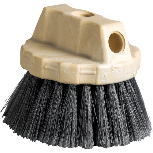 Brosse pour fen&ecirc;tres &agrave; soies fleur&eacute;es, 5" l, Soies Polypropyl&egrave;ne, Gris Oxymax Inc