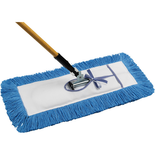 Static-H Dust Mop with Handle, Tie-On Style, Nylon, 24" L x 5" W Oxymax Inc