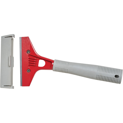 Small Scraper, Steel Blade, 4" Wide, Plastic Handle Oxymax Inc