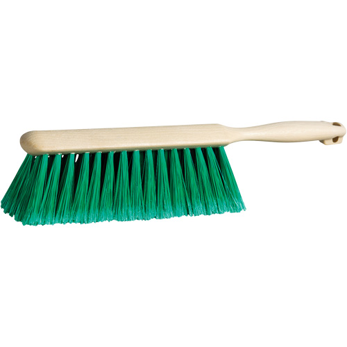 Brosse de comptoir, 12-3/4" l, Soies Polypropyl&egrave;ne, Vert Oxymax Inc