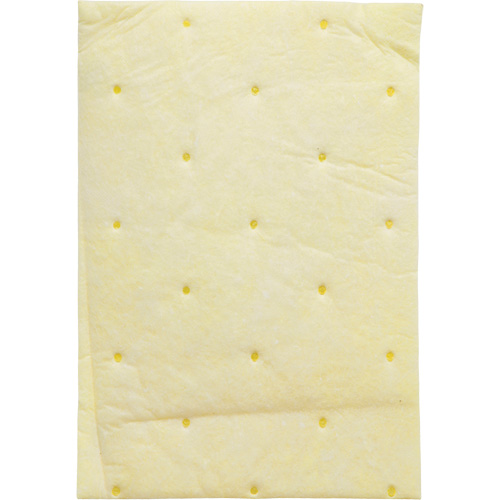 Tampon absorbant haute capacit&eacute; pour produits chimiques, Mati&egrave;res dangereuses, 14,5" x 9,25", 26,3 gal d'absorption Oxymax Inc