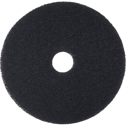 Tampon pour planchers, 12", D&eacute;capant, Noir Oxymax Inc
