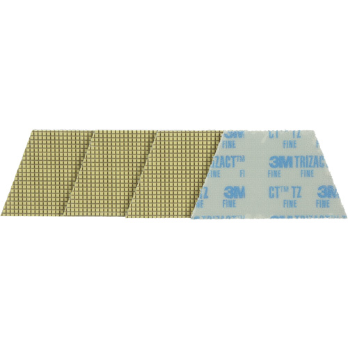 Tampon abrasif Trizact Diamond TZ, Ponçage/Polissage, Bleu Oxymax Inc