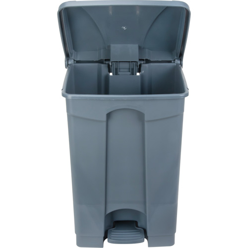 Poubelle &agrave; p&eacute;dale, Plastique, Capacit&eacute; 12 gal. US Oxymax Inc