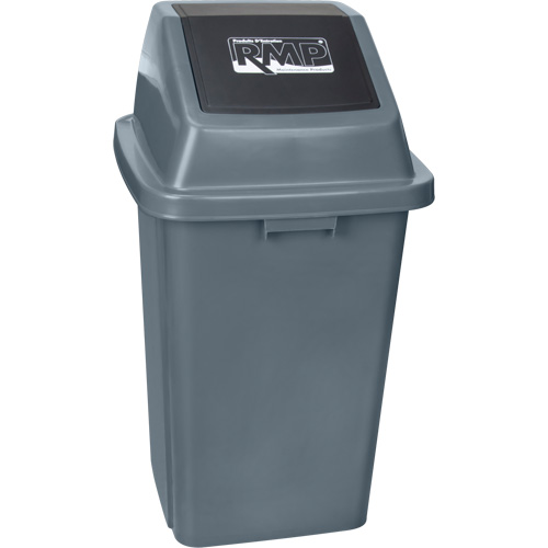 Garbage Can, Plastic, 26 US gal. Oxymax Inc
