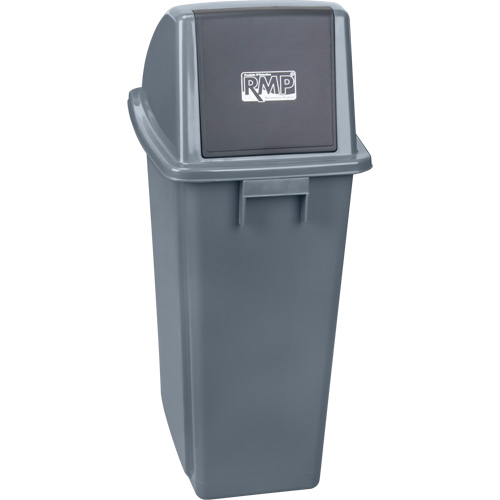 Garbage Can, Plastic, 15 US gal. Oxymax Inc