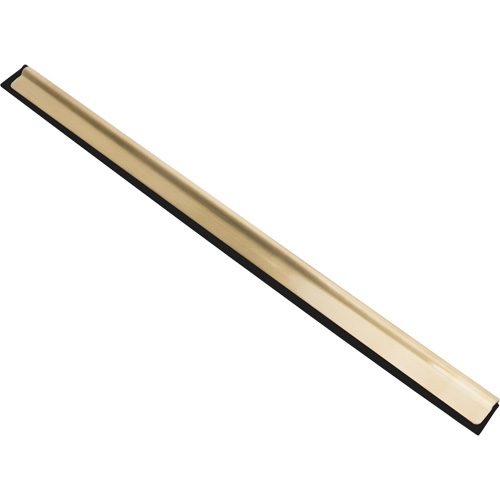 Window Squeegee Blade, 14", Rubber, Brass Frame Oxymax Inc