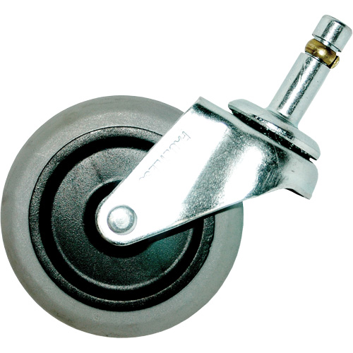 Roulette &agrave; tige pivotante de rechange pour socle roulant Oxymax Inc