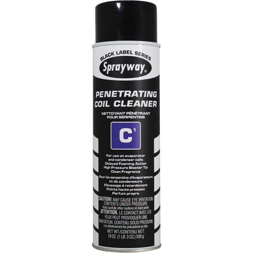 Nettoyant p&eacute;n&eacute;trant pour serpentins C1, 19 oz liq., Canette a&eacute;rosol Oxymax Inc