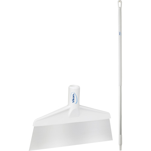 Floor Scraper with Handle, White, 9-3/5" W x 55-9/10" L Oxymax Inc