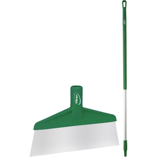 Floor Scraper with Handle, Green, 9-3/5" W x 55-9/10" L Oxymax Inc