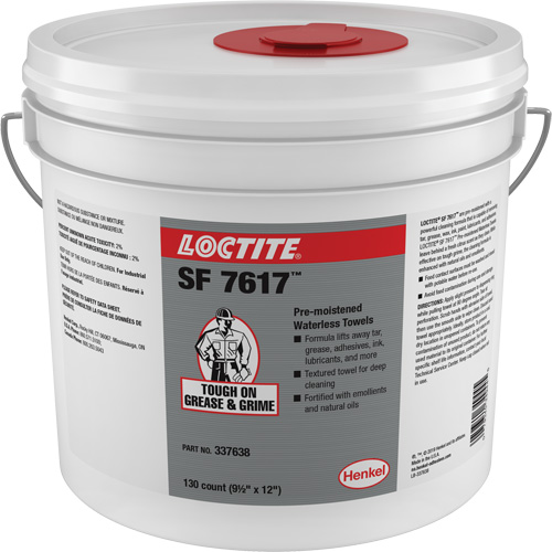 Essuie-mains industriels SF 7617, 130 lingettes, 12" x 9-1/2" Oxymax Inc