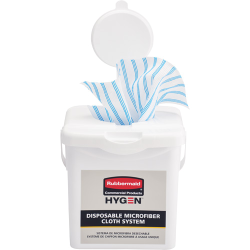 Microfibre Cloth Charging Bucket, White Oxymax Inc