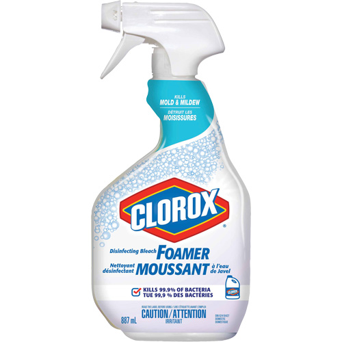 Disinfectant Bleach Foamer, 887 ml, Trigger Bottle Oxymax Inc