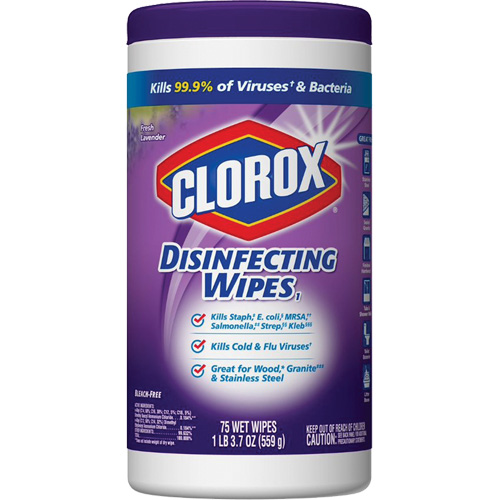 Lingettes d&eacute;sinfectantes, 75 lingettes Oxymax Inc