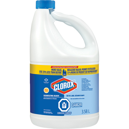 Disinfecting Liquid Bleach, 3.5 L, Jug Oxymax Inc