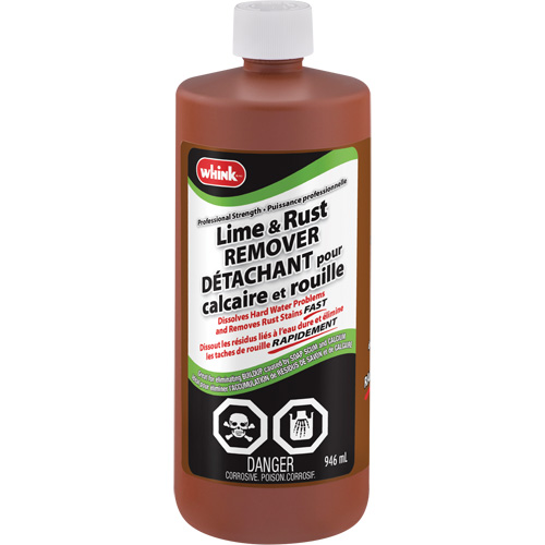 D&eacute;tachant pour calcaire et rouille Whink, 946 ml, Bouteille Oxymax Inc