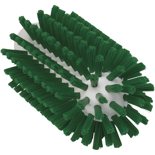 2.5" Brush, Stiff Bristles, 5-3/5" Long, Green Oxymax Inc