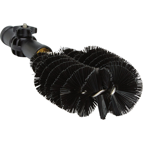 Drain Cleaning Brush, Stiff Bristles, 11" Long, Black Oxymax Inc