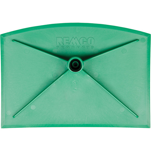 Food Hoe Head, Green, 8" W x 11-1/4" L Oxymax Inc
