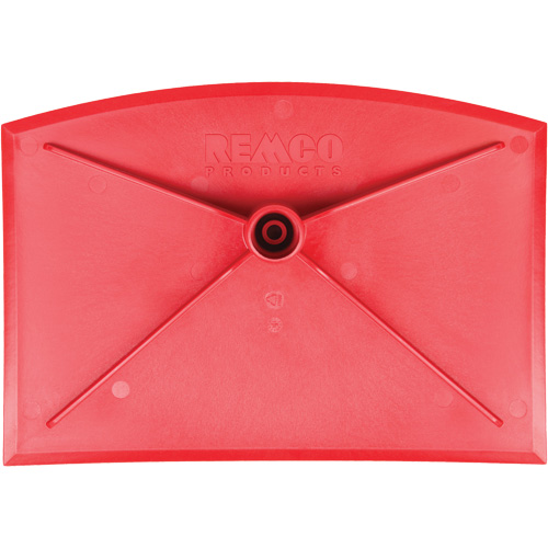 Food Hoe Head, Red, 8" W x 11-1/4" L Oxymax Inc