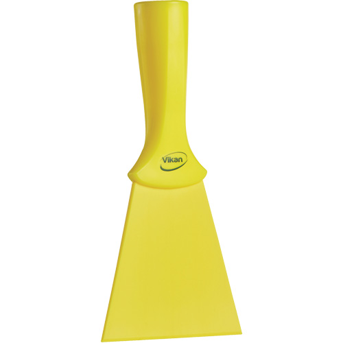Nylon Scraper with Threaded Handle, Yellow, 4" W x 8" L Oxymax Inc