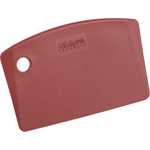 Mini grattoir de paillasse perceptible par d&eacute;tecteur de m&eacute;tal, Rouge, 5-1/4" la x 3-2/5" lo Oxymax Inc