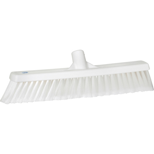 Balai-brosse pour particules fines, Crins Fin/&agrave; bout ouvrant, 16-1/4", Polypropyl&egrave;ne, Blanc Oxymax Inc