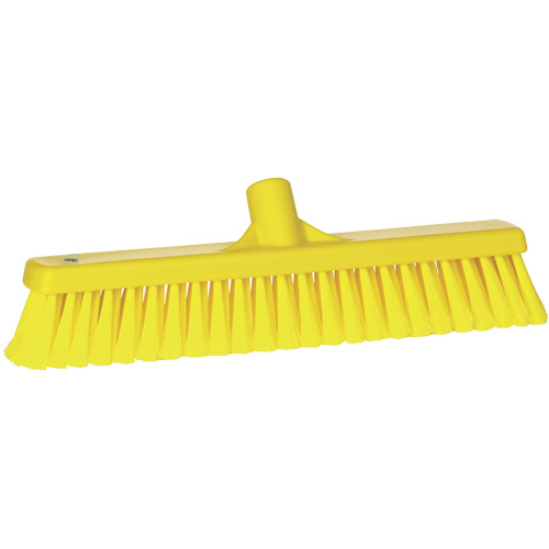 Balai-brosse pour particules fines, Crins Fin/&agrave; bout ouvrant, 16-1/4", Polypropyl&egrave;ne, Jaune Oxymax Inc