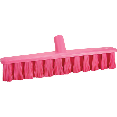 UST Push Broom, Medium Bristles, 15-1/4", Polyester, Pink Oxymax Inc