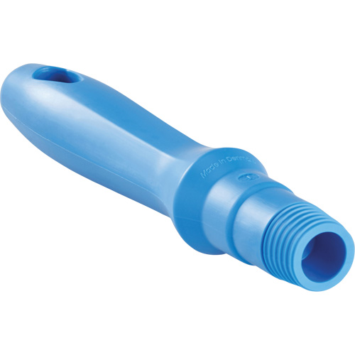 Mini Handle, Brush/Pad Holder/Scraper/Squeegee, Blue, Standard, 6-1/4" L Oxymax Inc