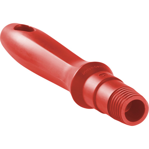Mini manche, Brosse/Support &agrave; tampon/Grattoir/Raclette, Rouge, Standard, 6-1/4" lo Oxymax Inc