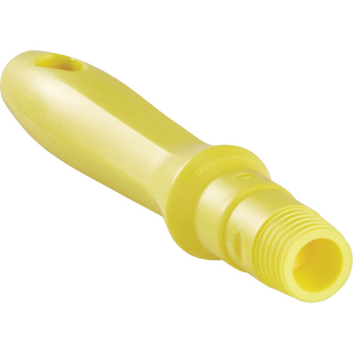 Mini manche, Brosse/Support &agrave; tampon/Grattoir/Raclette, Jaune, Standard, 6-1/4" lo Oxymax Inc