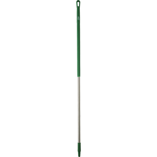 Handle, Broom/Brush/Pad Holder/Scraper/Squeegee, Green, Ergonomic, 59" L Oxymax Inc