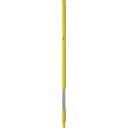 Handle, Broom/Brush/Pad Holder/Scraper/Squeegee, Yellow, Standard, 40" L Oxymax Inc