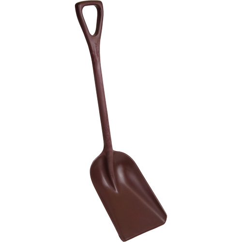 Pelle monobloc perceptible par d&eacute;tecteur de m&eacute;tal, Lame 10" x 14", Longueur de 37-1/2", Plastique, Rouge Oxymax Inc