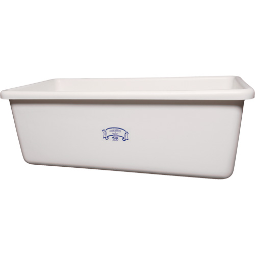 Bac de rangement et transport, Plastique, Blanc Oxymax Inc