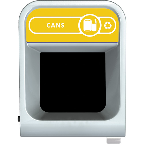 Conteneur pour d&eacute;chets de bidon Configure, Vrac/Bord de rue/De bureau, Acier, 23 gal. US Oxymax Inc