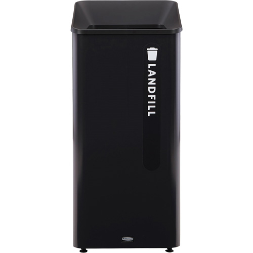 Bac d'ordures destin&eacute;s &agrave; l'enfouissement Sustain, Plastique/Acier, 23 gal. US Oxymax Inc