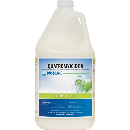 Quatromyicide V Disinfectant, Sanitizer & Deodorizer, 4 L, Jug Oxymax Inc