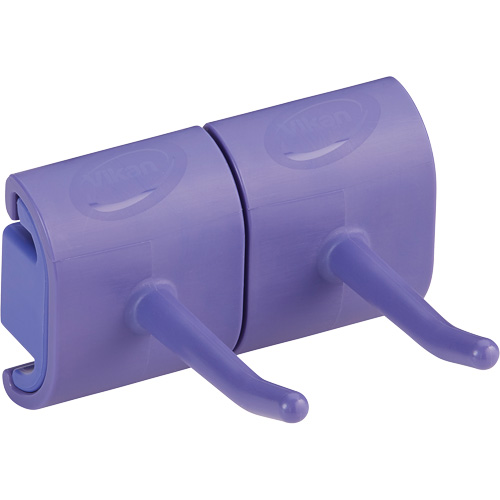 Double Hook Module for Hygienic Wall Bracket Oxymax Inc